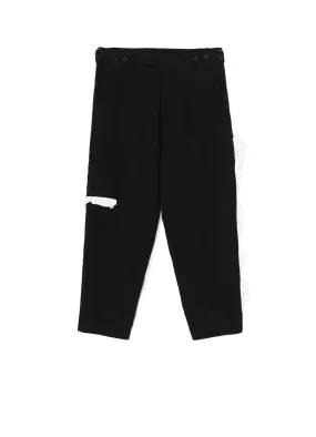 LINEN LAWN DECO GURKHA PANTS