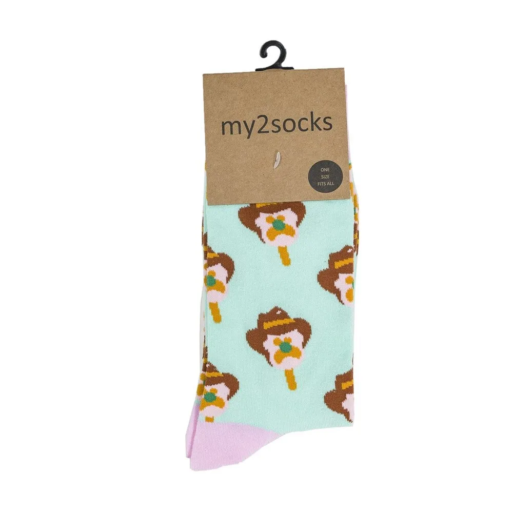 My2Socks: Retro Ice-Cream 2 Mint