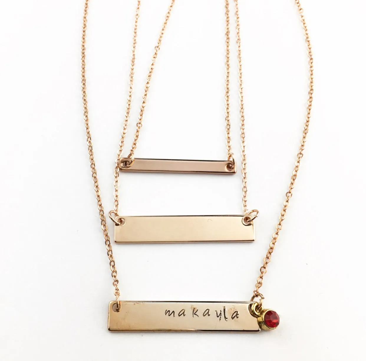 Name Bar Necklace