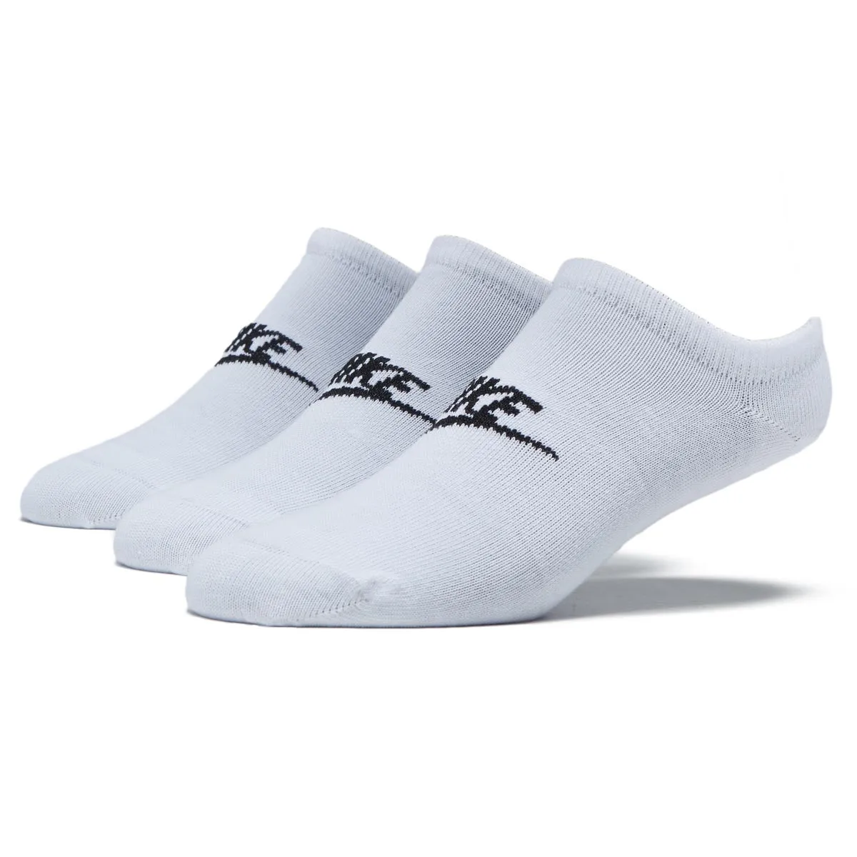 Nike Sportswear Everyday Essential 3 Pack of Ankle Socks - White/Black