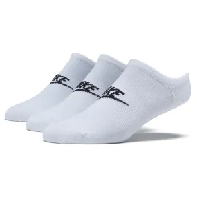 Nike Sportswear Everyday Essential 3 Pack of Ankle Socks - White/Black