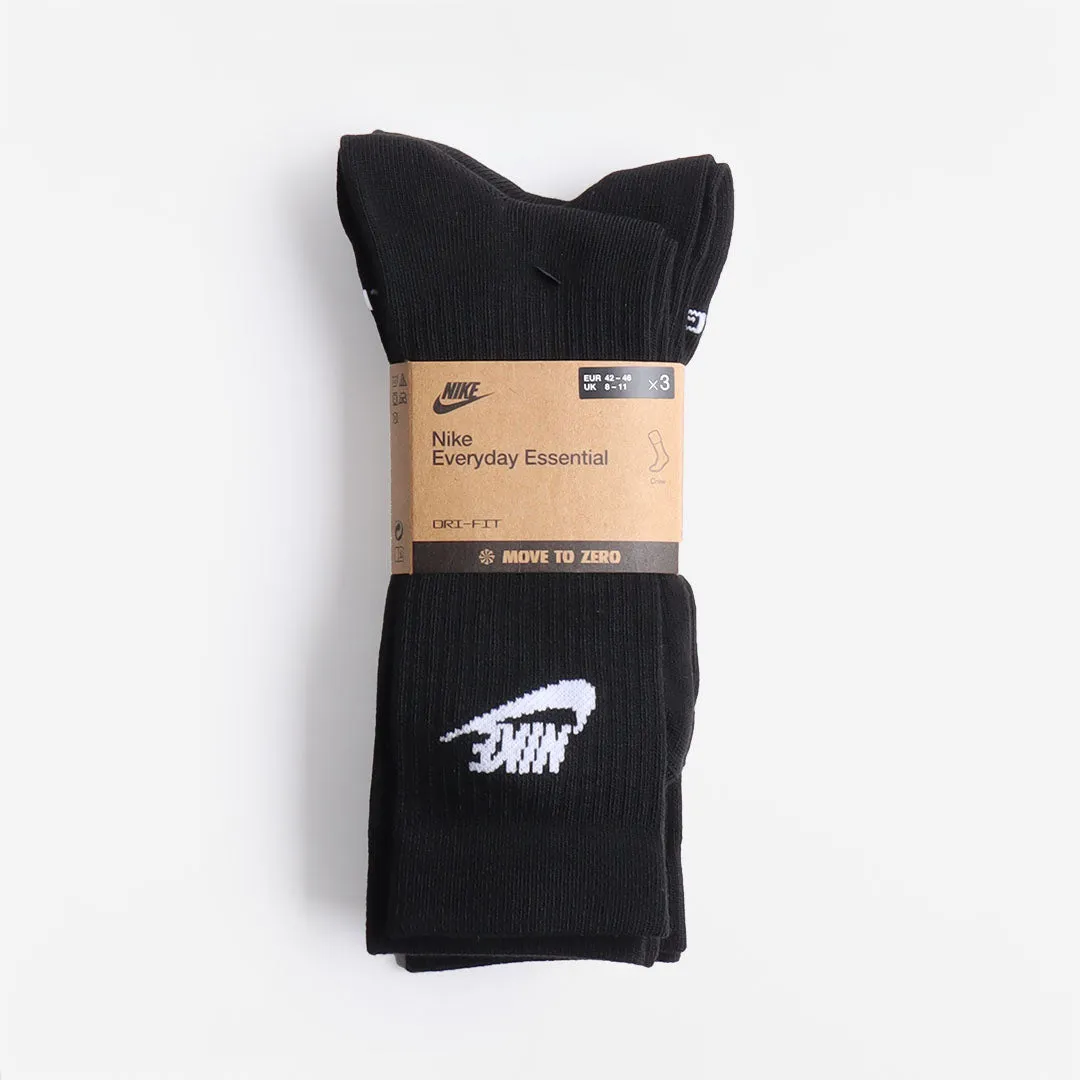 Nike Sportswear Everyday Essential Crew Socks 3-Pack