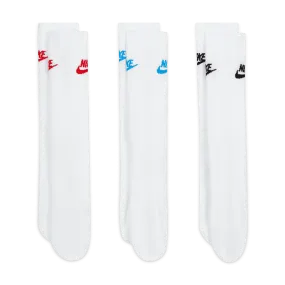 NSW Everyday Essential Crew Socks (3 Pairs) 'Multi Color'