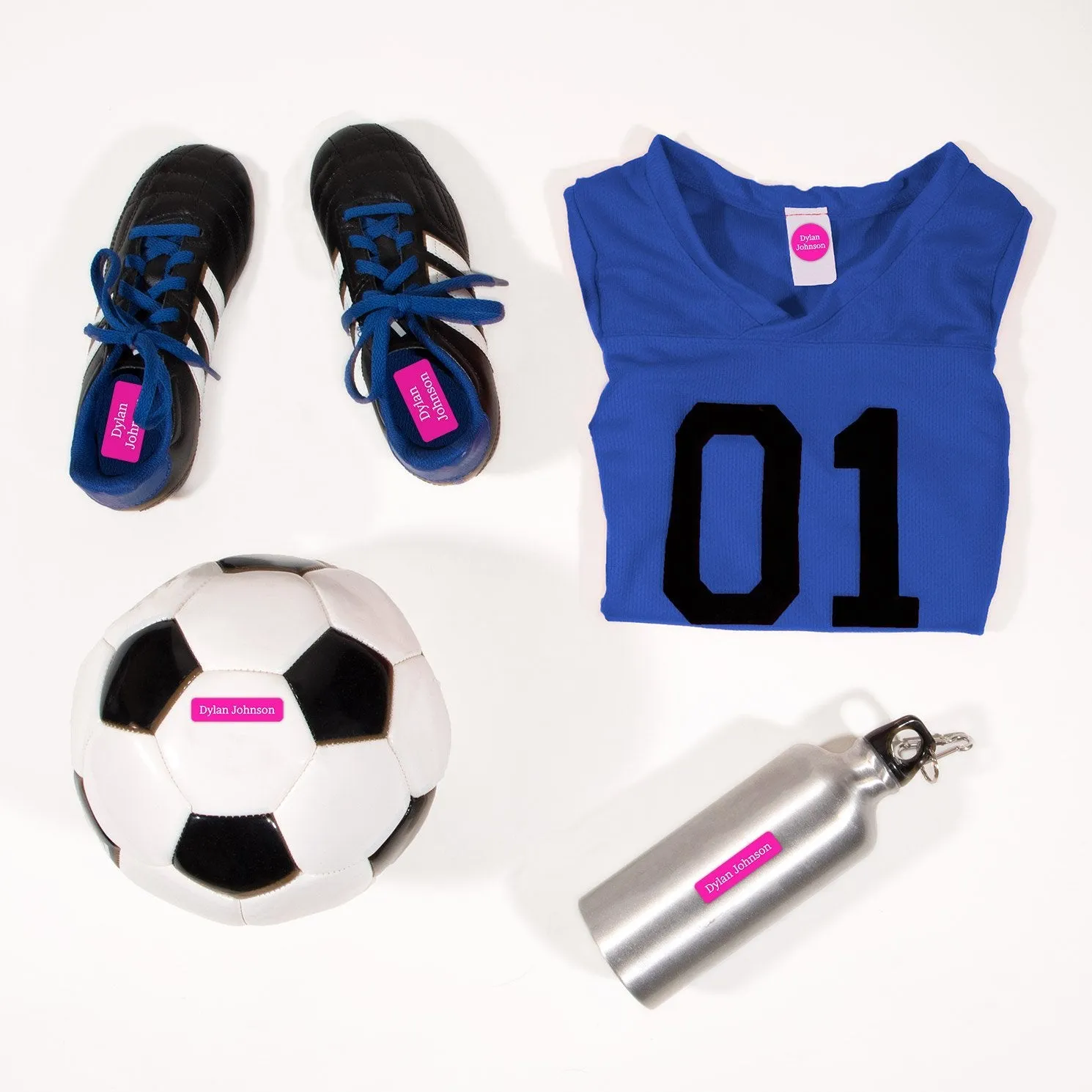 One Color Sports Labels Pack
