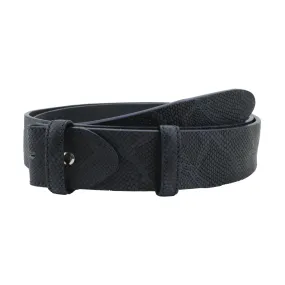 Python Texture Supple Unlined Belt Strap