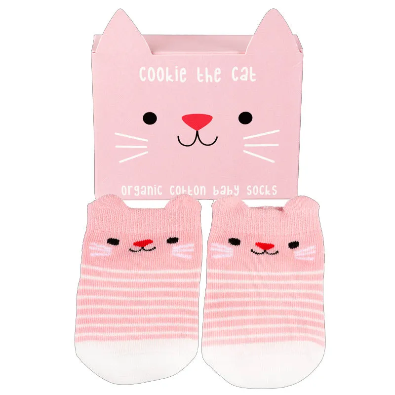 Rex London Cookie The Cat Baby Socks