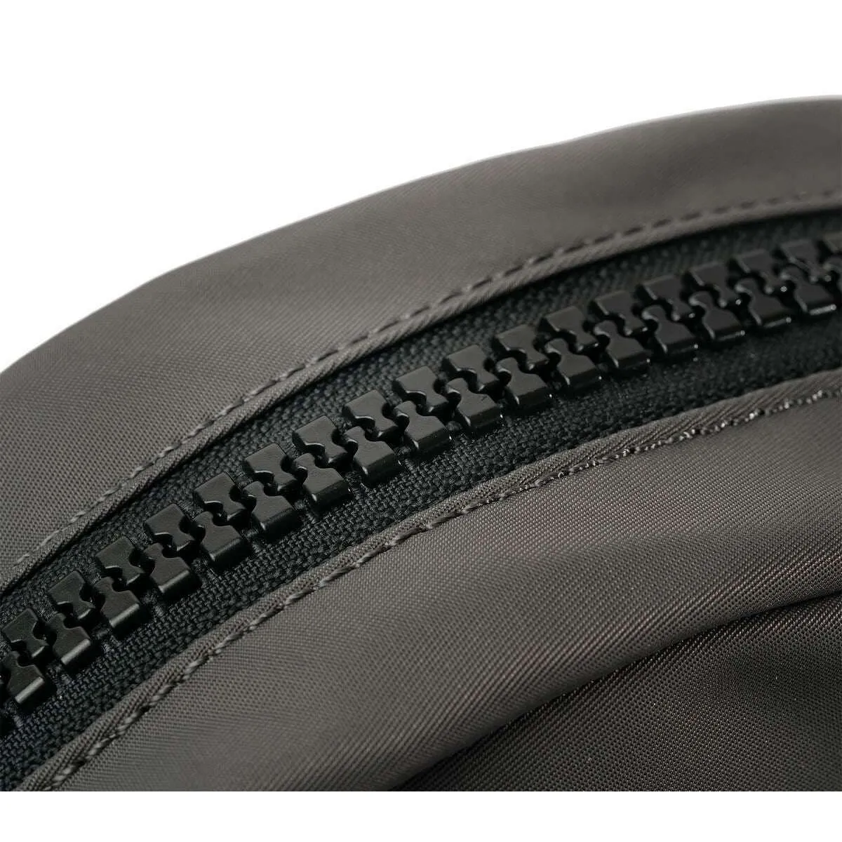 Roka Paddington B Small Creative Waste Two Tone Recycled Nylon Crossbody Bag - Black/Graphite Grey