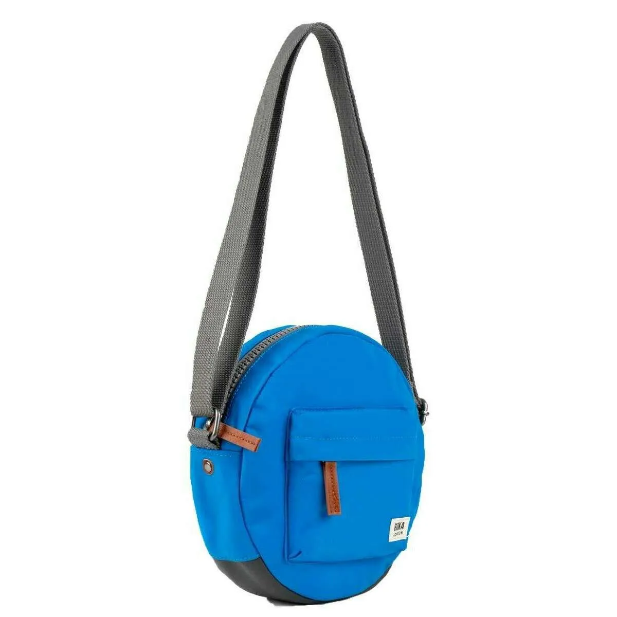 Roka Paddington B Small Recycled Nylon Crossbody Bag - Neon Blue