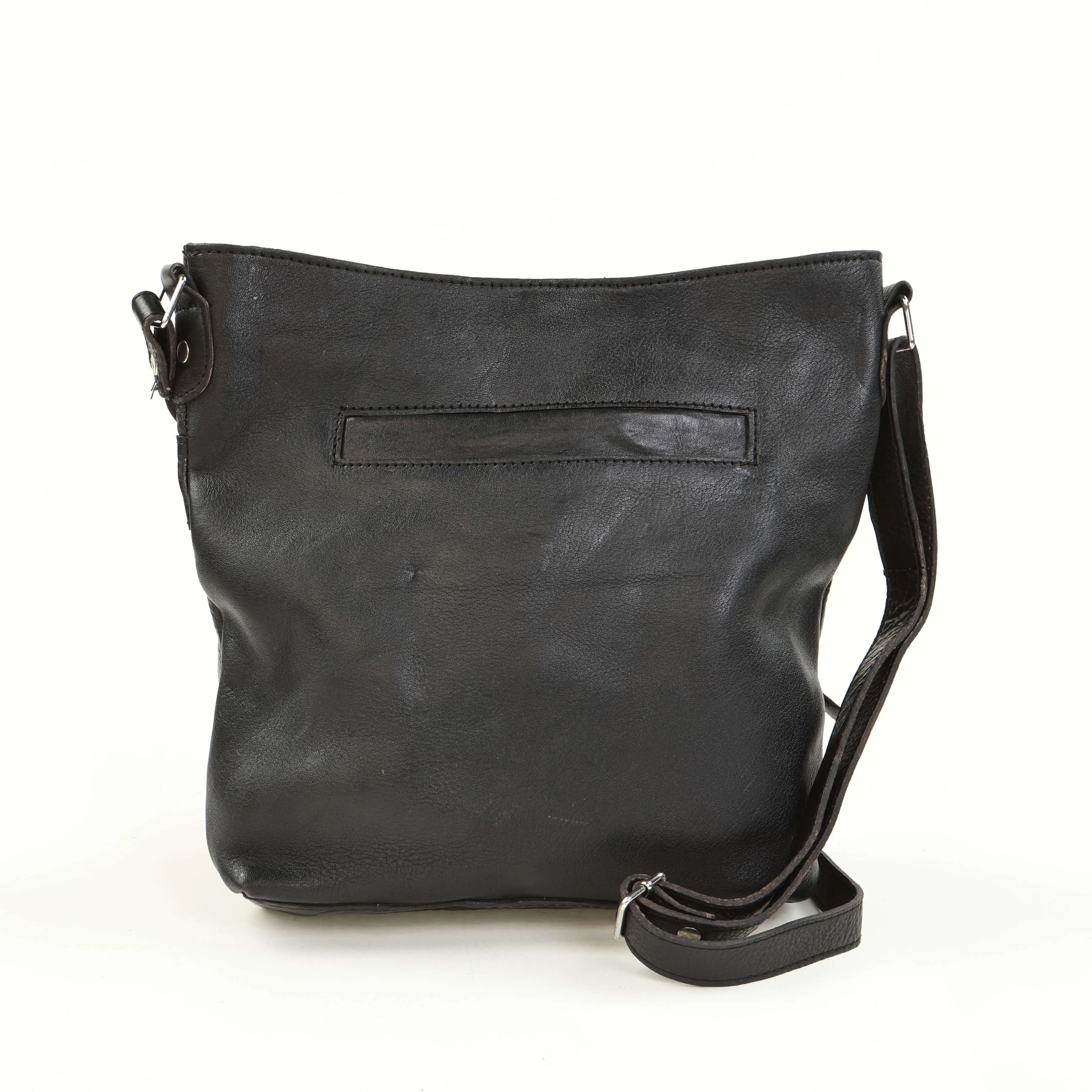Slim Leather Crossbody