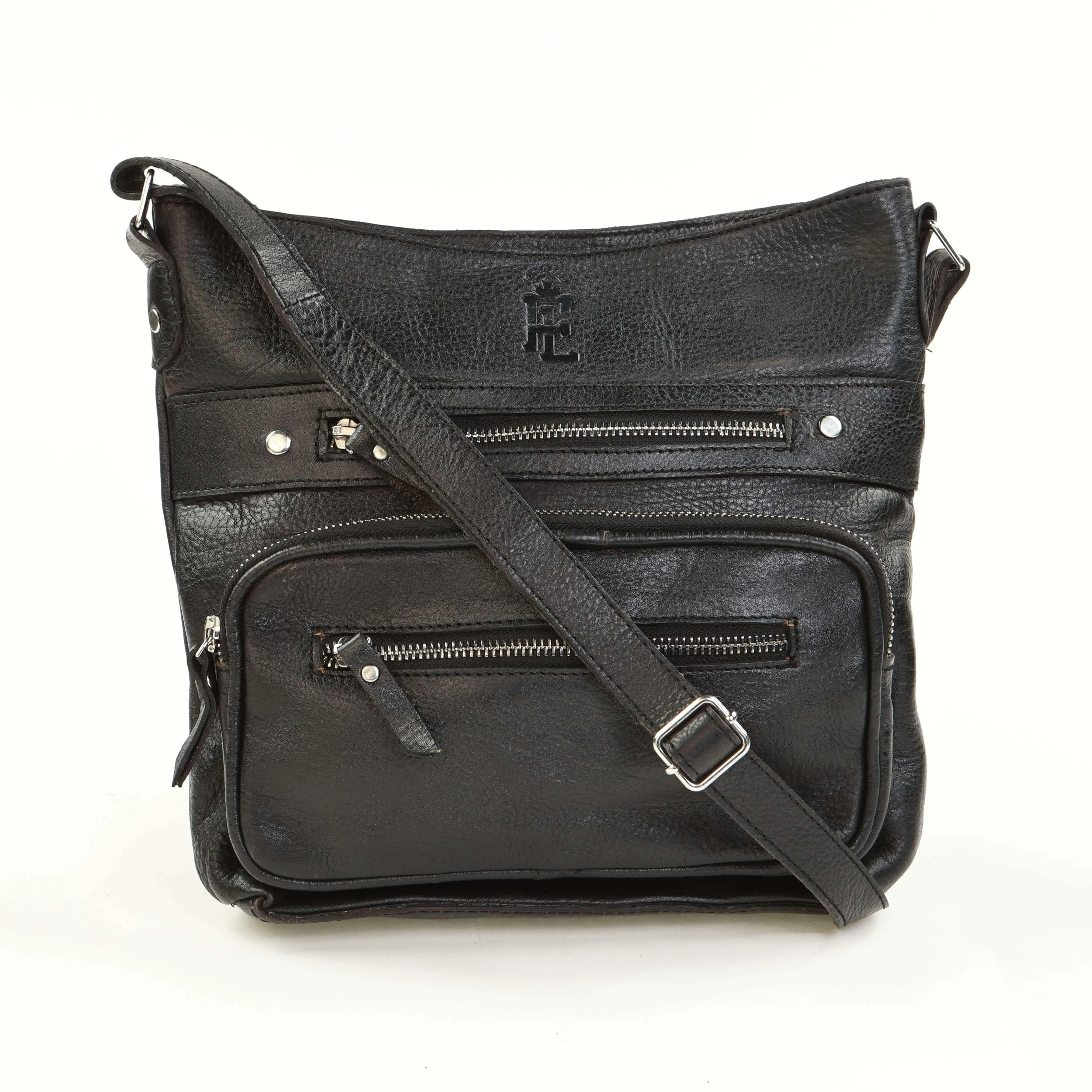 Slim Leather Crossbody