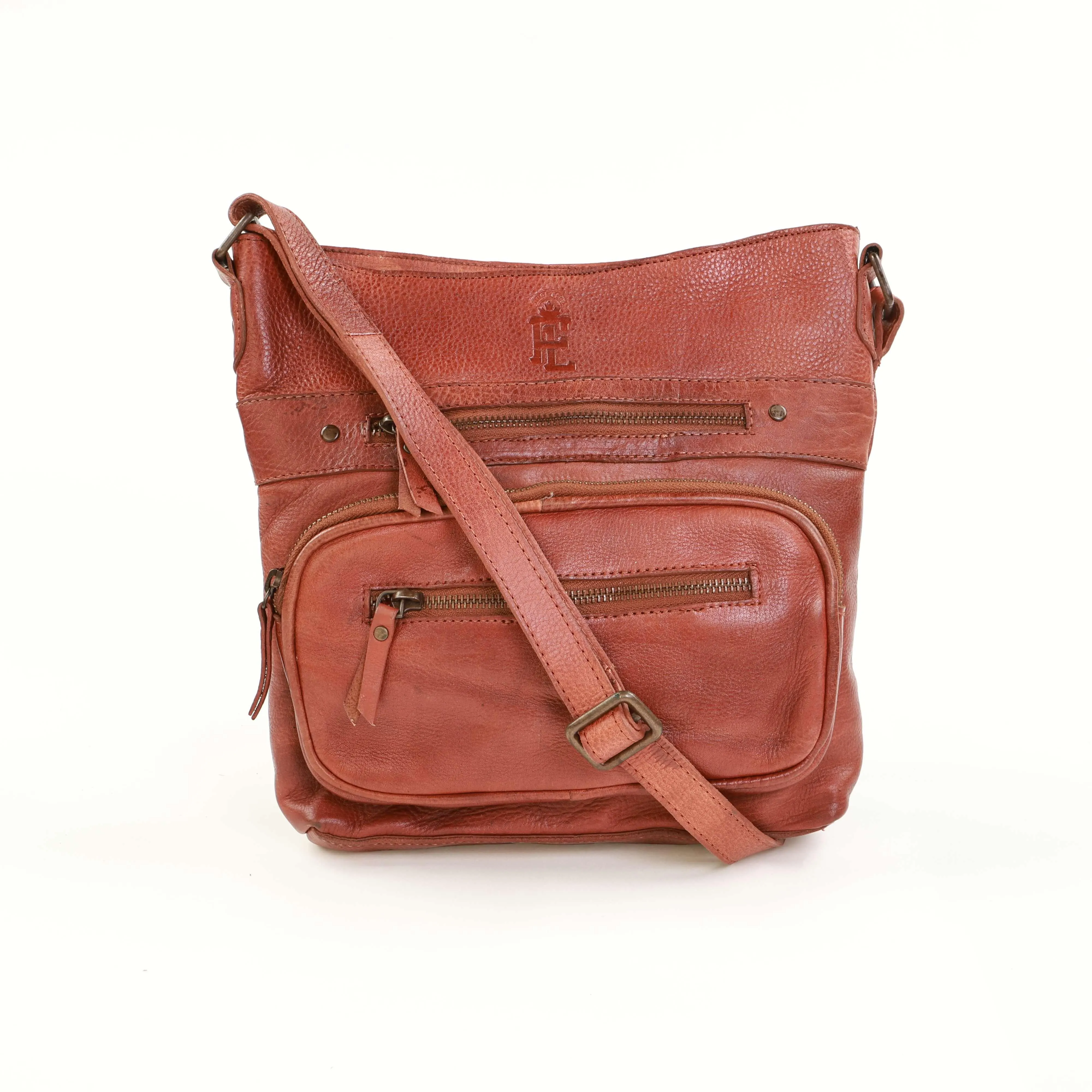 Slim Leather Crossbody
