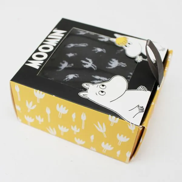 Socks Moomin Black Printed