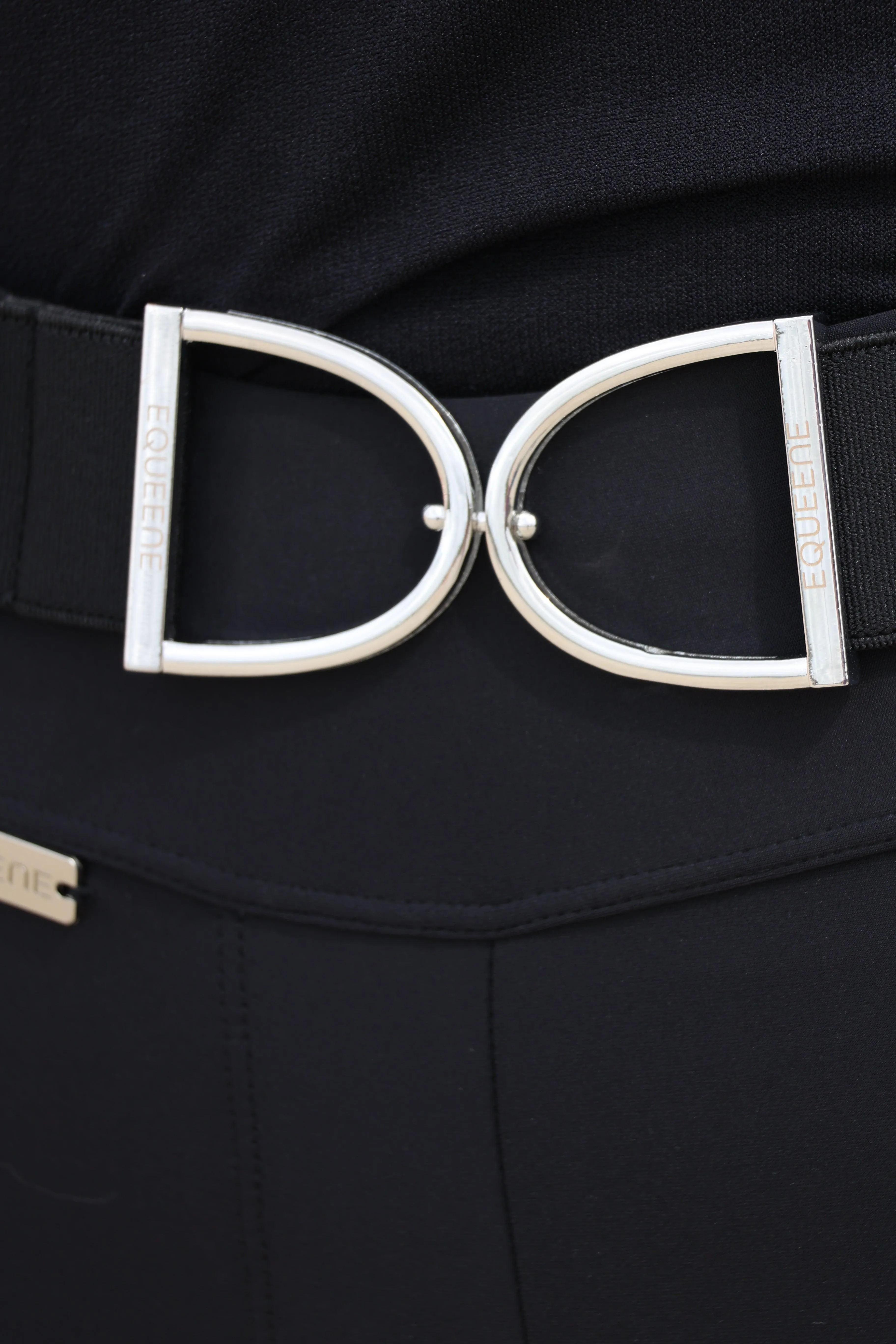 Stirrup Belt - Black / Silver