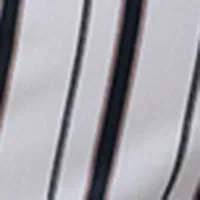 Strapless Stripe Tie Waist Top