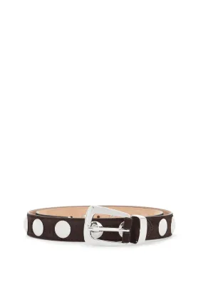 Studded Calfskin Belt