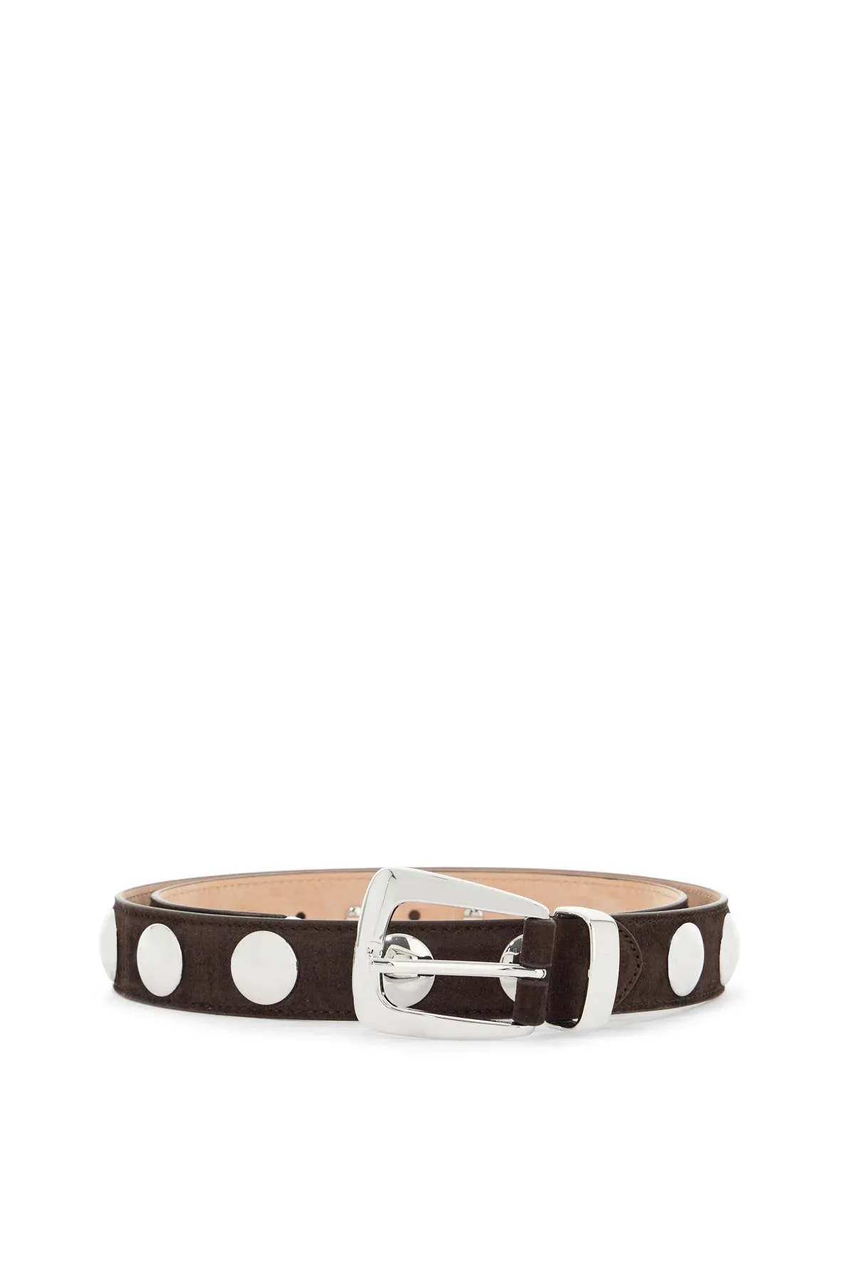 Studded Calfskin Belt
