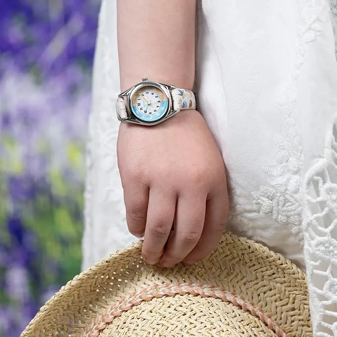 Tikkers RSPB x Wild Things Printed Strap Kids Time Teacher Watch