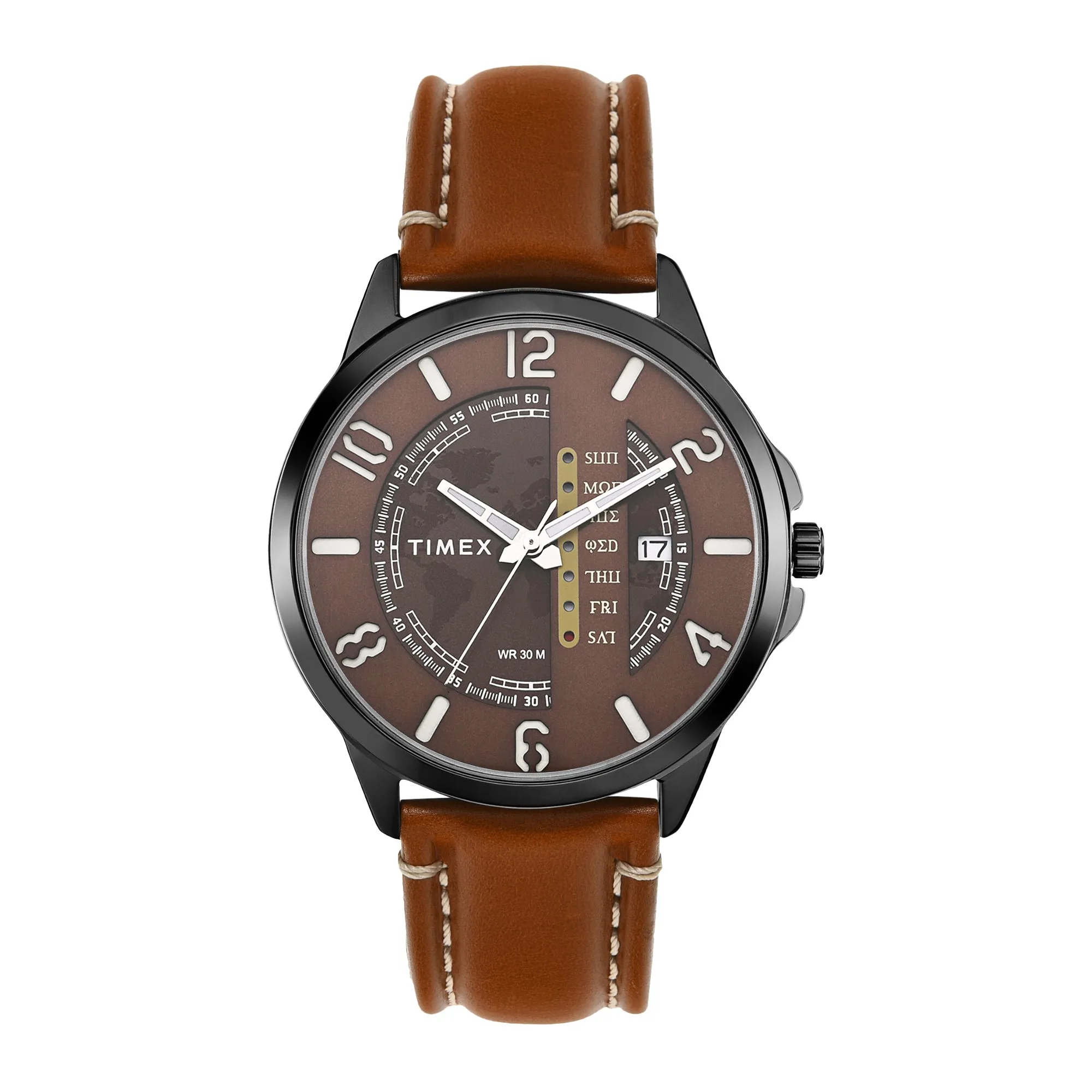 Timex Brown Dial Men Analog Watch - TWEG16504