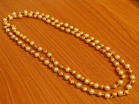 White necklaces