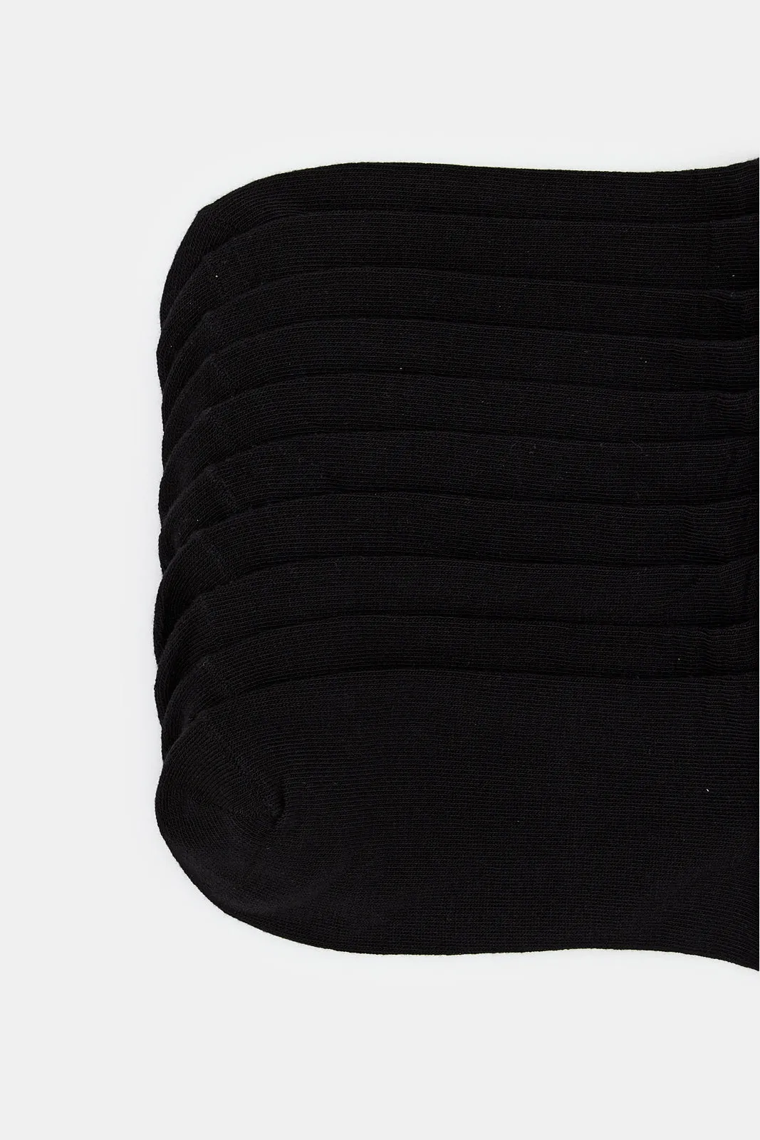 Women Basic Black Ankle Socks (Pack Of 5)