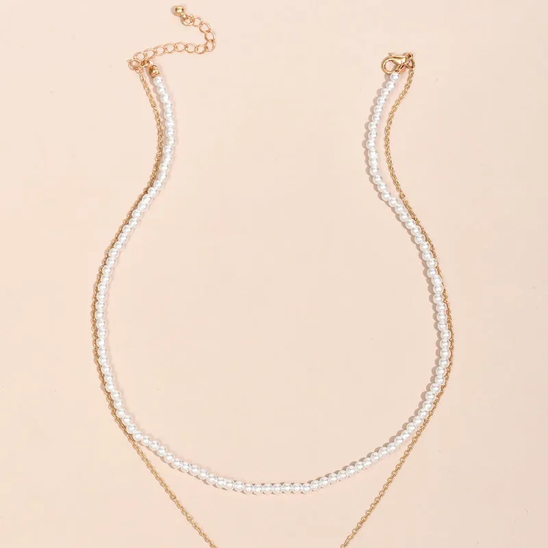 Women's Metal Necklace With Personalized Chain